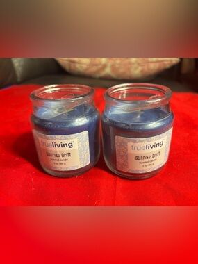New Sunrise Drift Scented Candle - Blue Set of 2